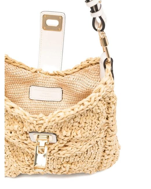 Ermanno Scervino White Mini Dudu Top-Handle Tote Bag