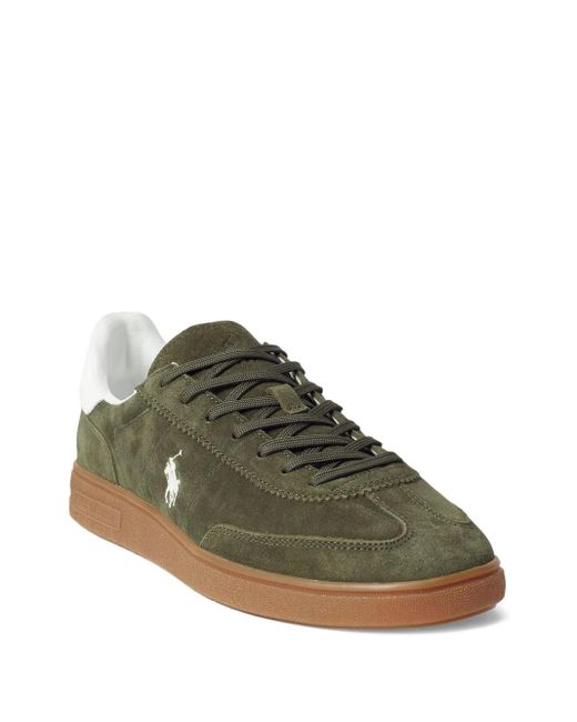 Polo Ralph Lauren Green Bedford Sneakers for men