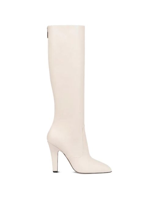 Paris Texas White Elsa Pointed Boots