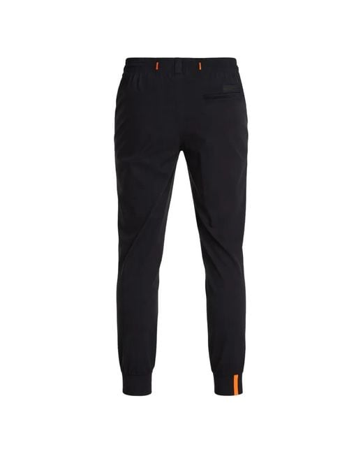 Rrd Black Drawstring Trousers for men