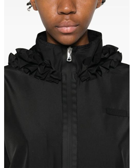 Chaqueta bómber con capucha Coperni de color Black