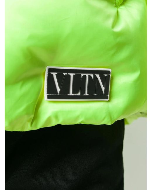 Valentino Garavani Green Padded Puffer Jacket for men