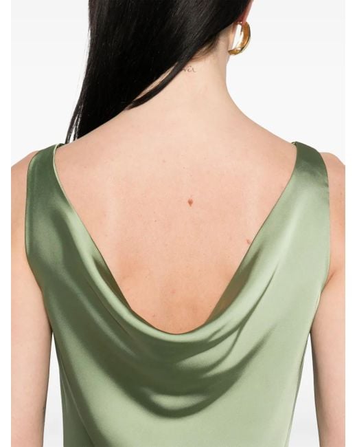 Norma Kamali Maria ミニドレス Green