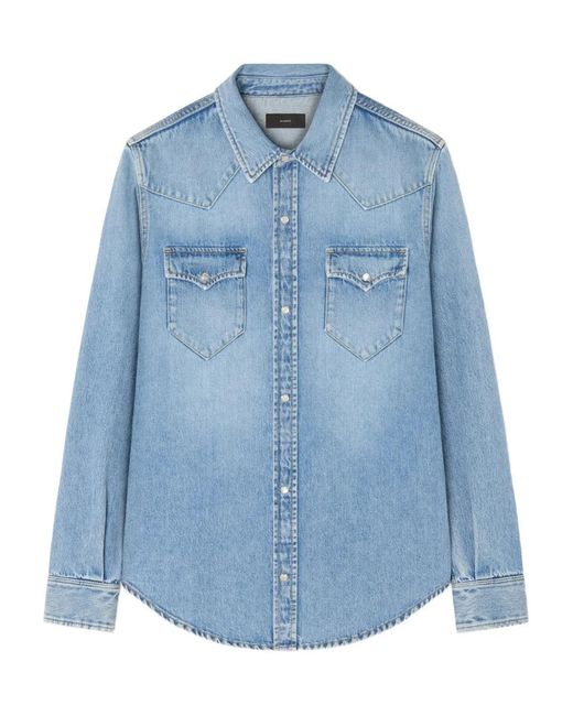 Camicia Denim di Alanui in Blue da Uomo