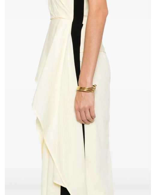 16Arlington White Selene Midi Dress