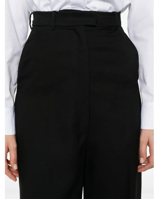 Viktor & Rolf Black High-Waisted Trousers