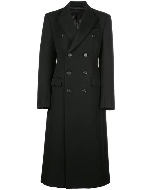 Wardrobe NYC Black X The Woolmark Company Release 05 Double-Breasted Coat