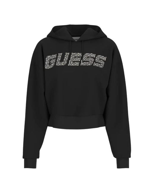 Guess Black Long-Sleeve Hoodie