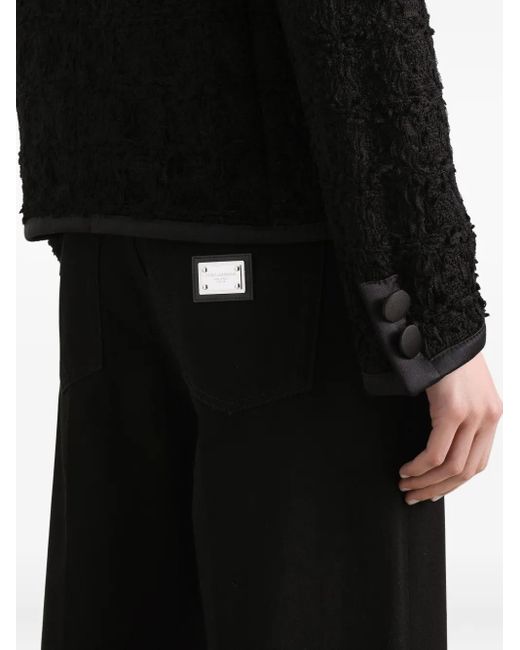 Vaqueros Rectos Dolce & Gabbana de color Black