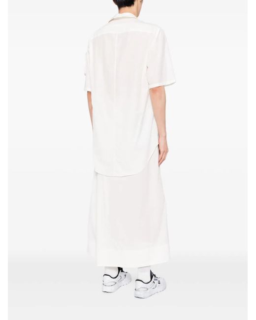 メンズ Julius ショートスリーブ シャツ White