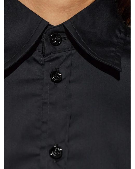 Vetements Blue Button-Fastening Shirt