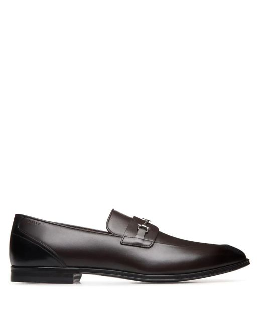 Bally Black Westminster Leather Loafers for men