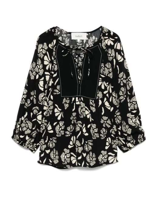 Blusa Aura di Ba&sh in Black
