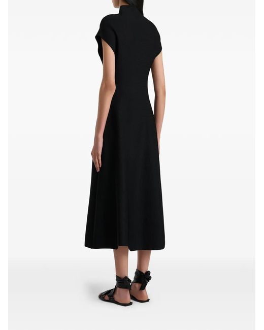 Khaite Black Lyra Dress