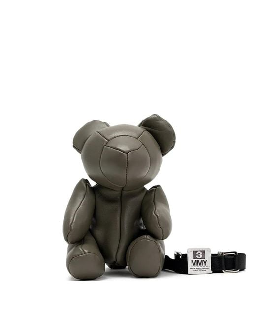 Maison Mihara Yasuhiro Gray Dolls Bear Mini Bag for men