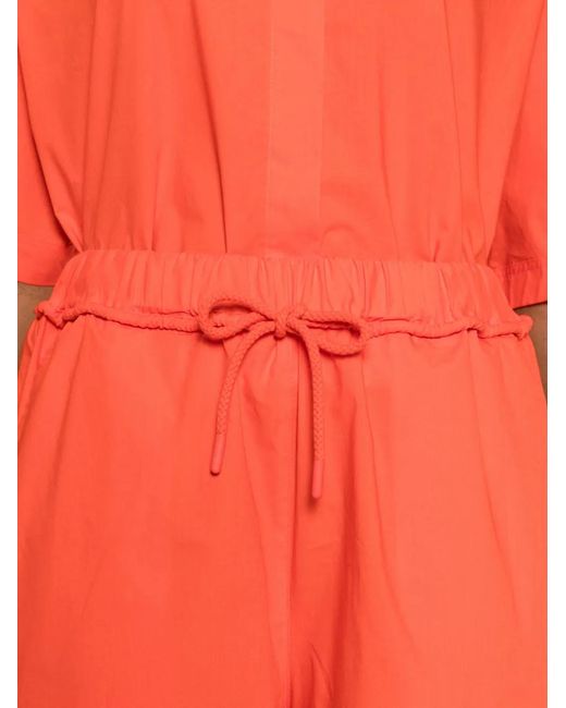 Pinko Red Short À Lien De Resserrage