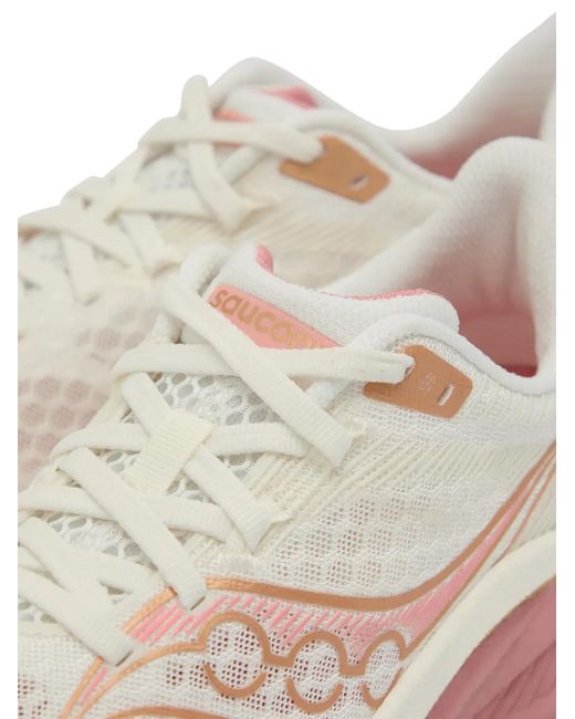 Saucony Pink Endorphin Speed 5 Lace-Up Sneakers