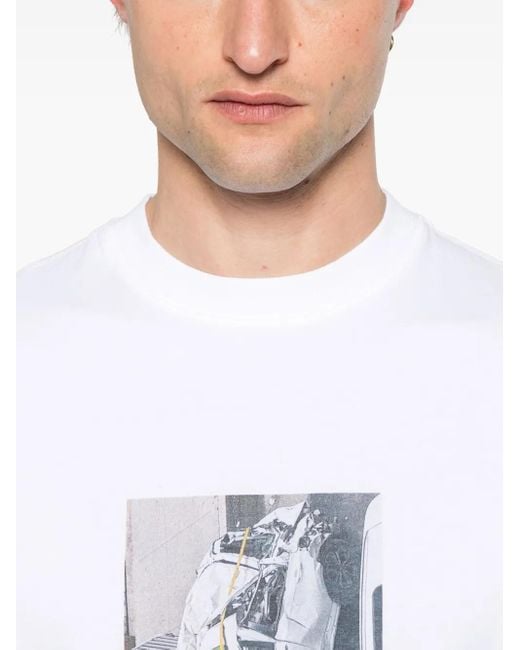 Carrera プリント Tシャツ White