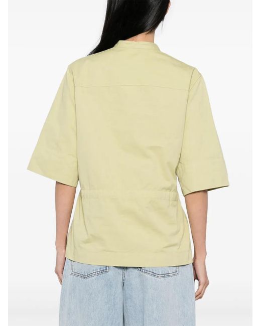 Maison Kitsuné コットン シャツ Yellow