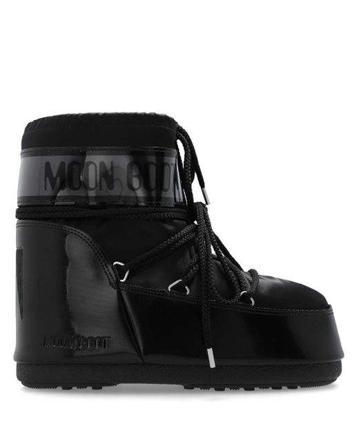 Moon Boot Black Icon Low 2 Boots for men