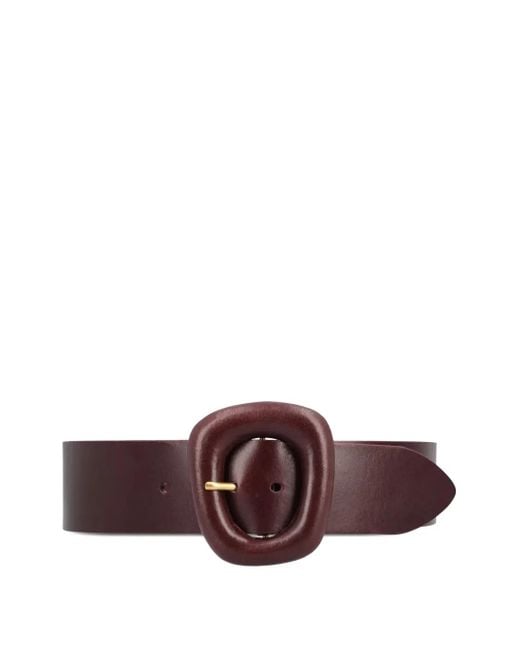 Saint Laurent Riem Met Gesp in het Brown