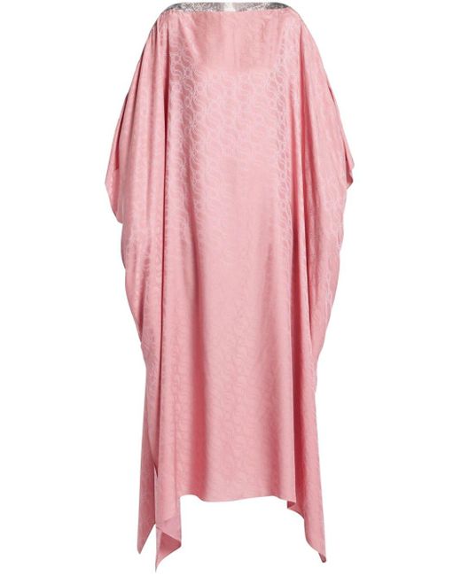 Stella McCartney Pink S-wave Kaftan Dress