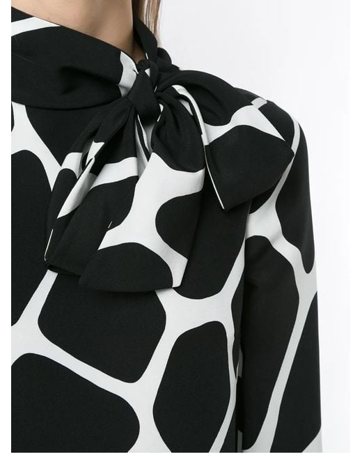 Valentino Garavani Multicolor Monogram-print Silk-satin Mini Dress