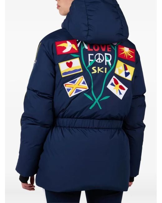 Xjcc Veste À Patchs Brodés Rossignol en coloris Blue