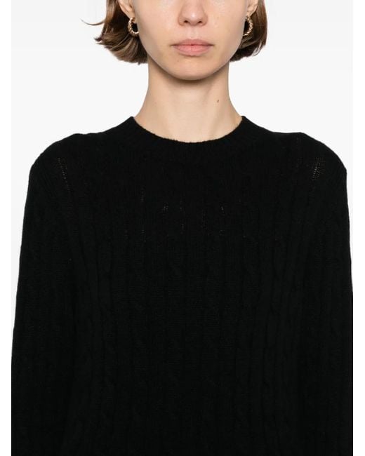 N.Peal Cashmere Adelyn セーター Black
