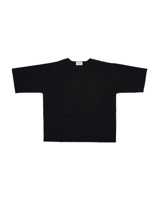 P.A.R.O.S.H. Black Cotton T-Shirt