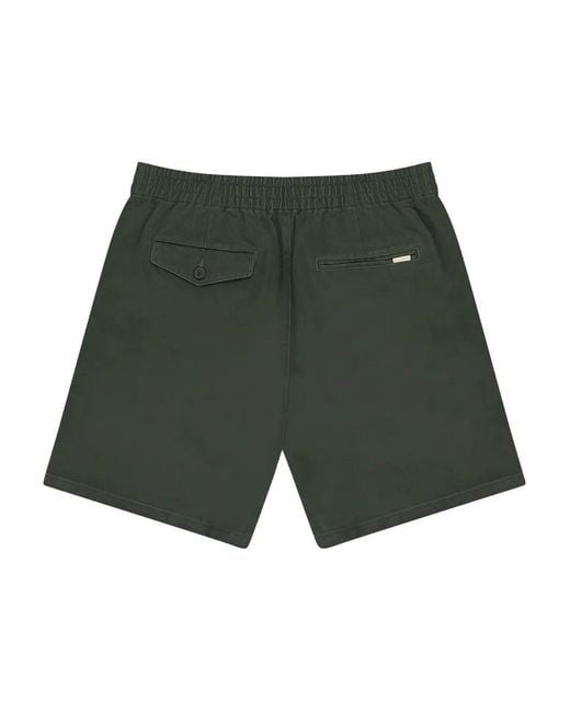 Aimé Leon Dore Green Stadium Drawstring Shorts for men