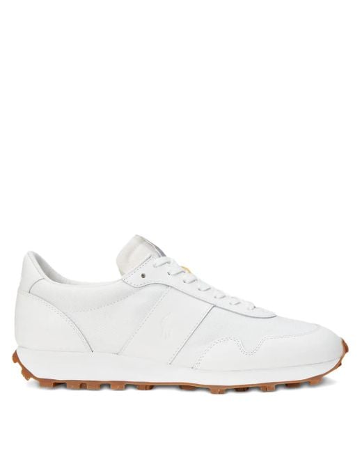 Polo Ralph Lauren White Trail 125 Sneakers