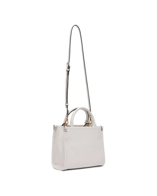 Liu Jo White Small Handbag With Charm