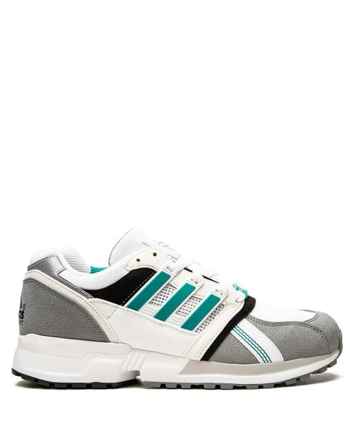 Adidas White Eqt Cushion 91 Consortium Sneakers