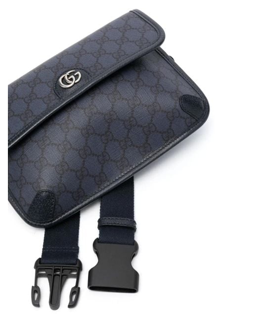 Gucci Blue Ophidia GG Small Belt Bag for men