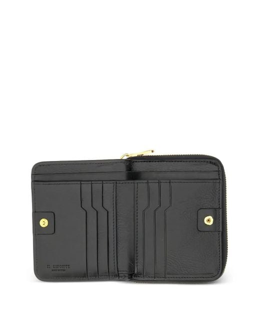 Il Bisonte Black Zipped Wallet