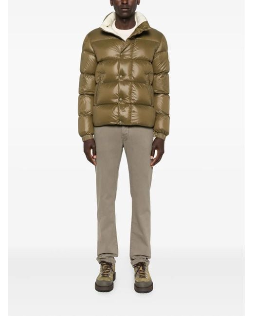 Moncler Green 'Tripiti' Short Down Jacket for men