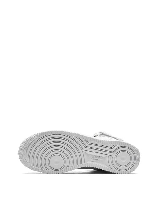 Nike White X Louis Vuitton X Virgil Abloh Air Force 1 Mid Sneakers for men