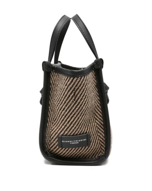 Gianni Chiarini Brown Handtasche Aus Leder