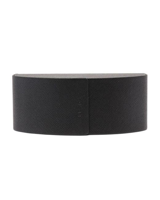 Prada Black Square-Frame Gradient Sunglasses