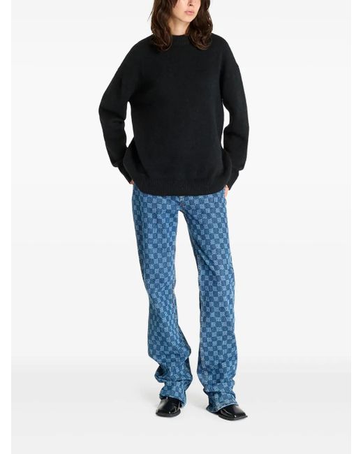 Calvin Klein Black Crew-Neck Jumper