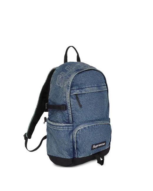 Zaino Denim di Supreme in Blue da Uomo