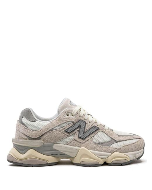 New Balance Gray 9060 Suede Sneakers