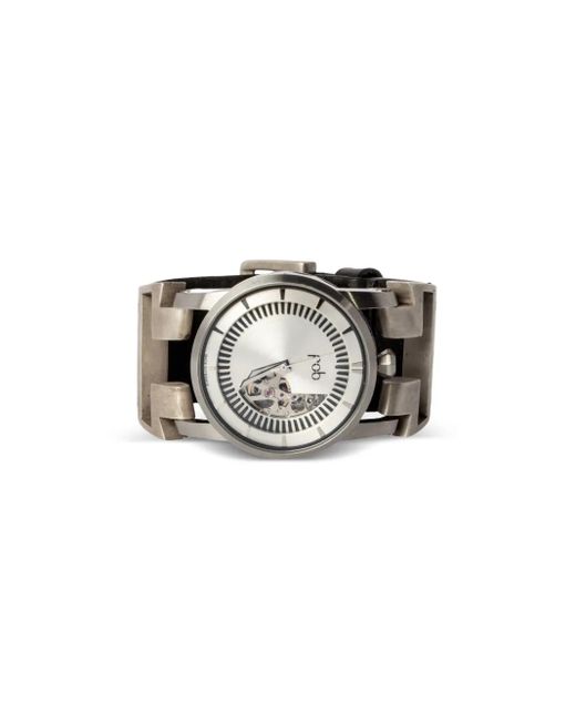 Parts Of 4 Gray Skeleton Dial 42Mm