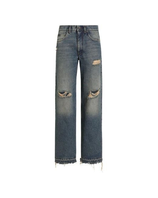 Dolce & Gabbana Blue 5-Pocket Denim Trousers