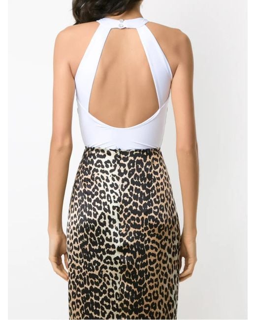 Amir Slama Bodysuit in het White