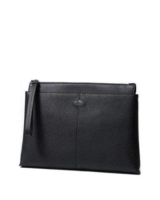 Portadocumentos mediano Tod's de hombre de color Black