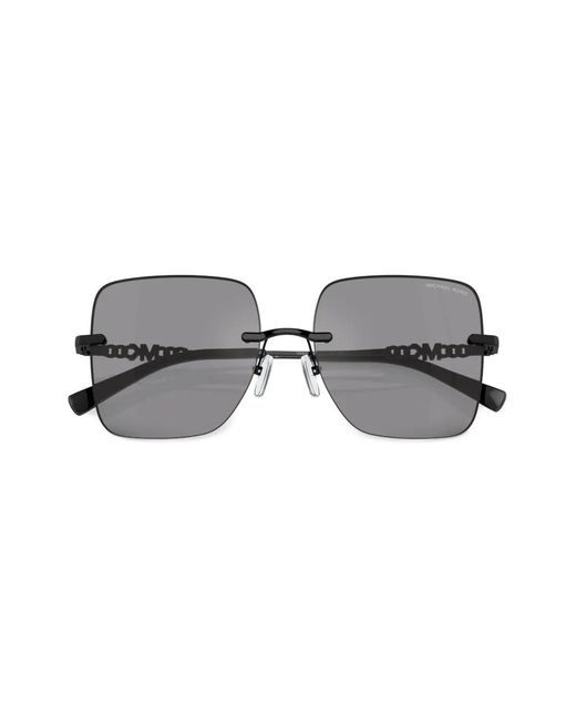 Michael Kors Gray Quèbec Rimless Sunglasses