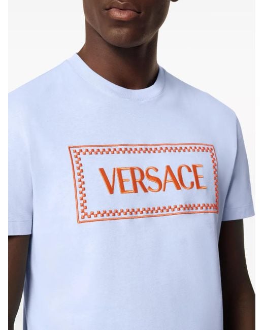 Versace Blue T-Shirts And Polos for men