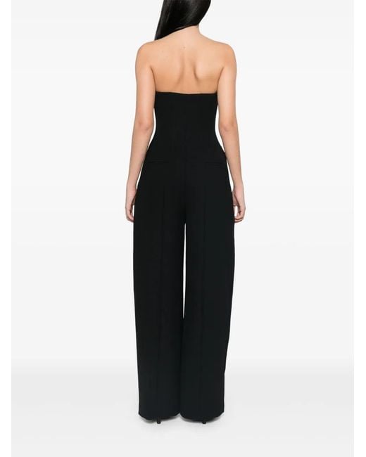 Khaite Black Lennex Jumpsuit